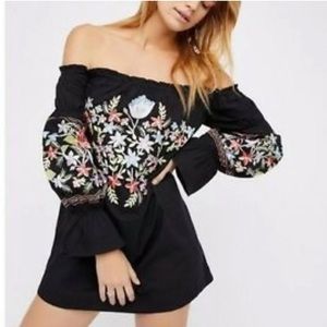 Free People Enchanted Garden Mini Dress XS